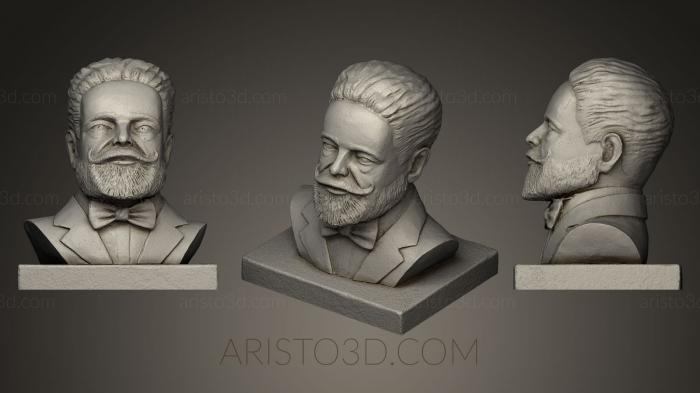 Busts and bas-reliefs of famous people (BUSTC_0258) 3D model for CNC machine